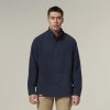 Clothing Hard Yakka Jumpers & Hoodies | 1/4 Zip Fleece Workwear Jumper