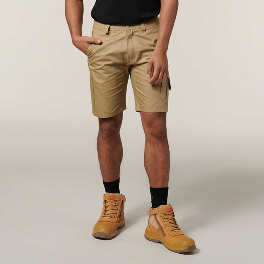 Clothing Hard Yakka Shorts | Koolgear Vented Lightweight Cotton Cargo Short