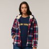 Clothing Hard Yakka Hoodies & Jackets | Womens Check Zoodie