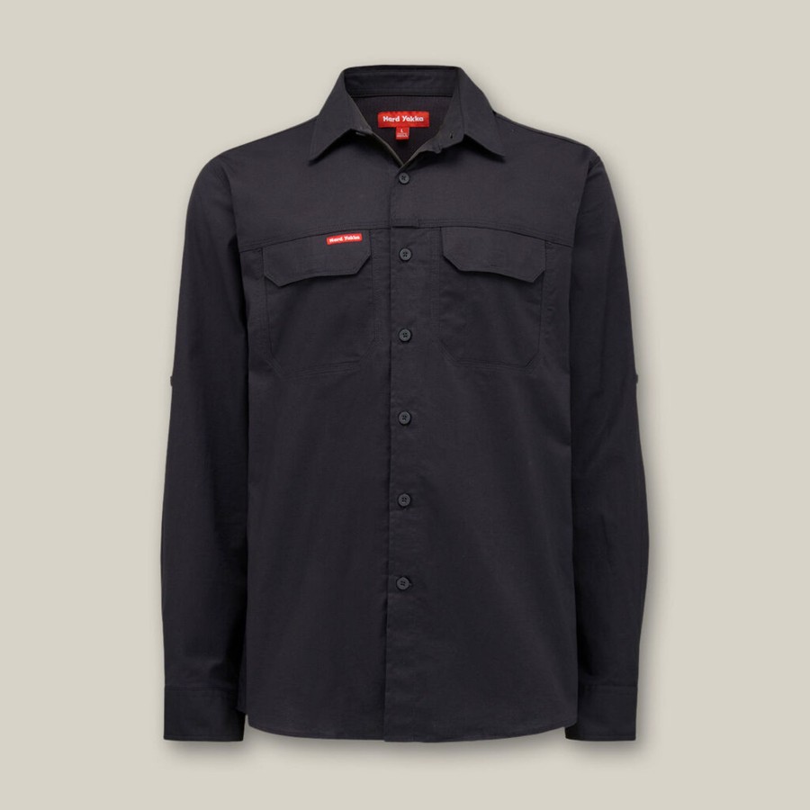 Clothing Hard Yakka Shirts | Flex Ripstop Work Shirt