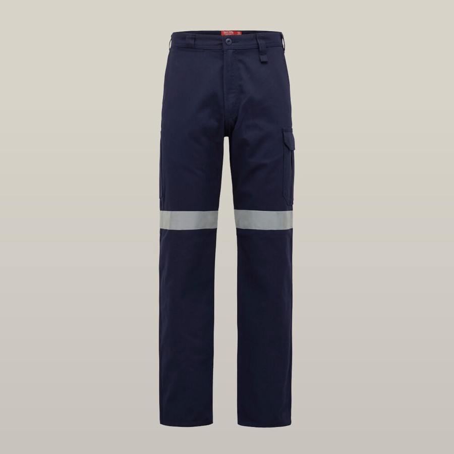 Clothing Hard Yakka Hi-Vis | Core Cotton Cargo Drill Taped Pant