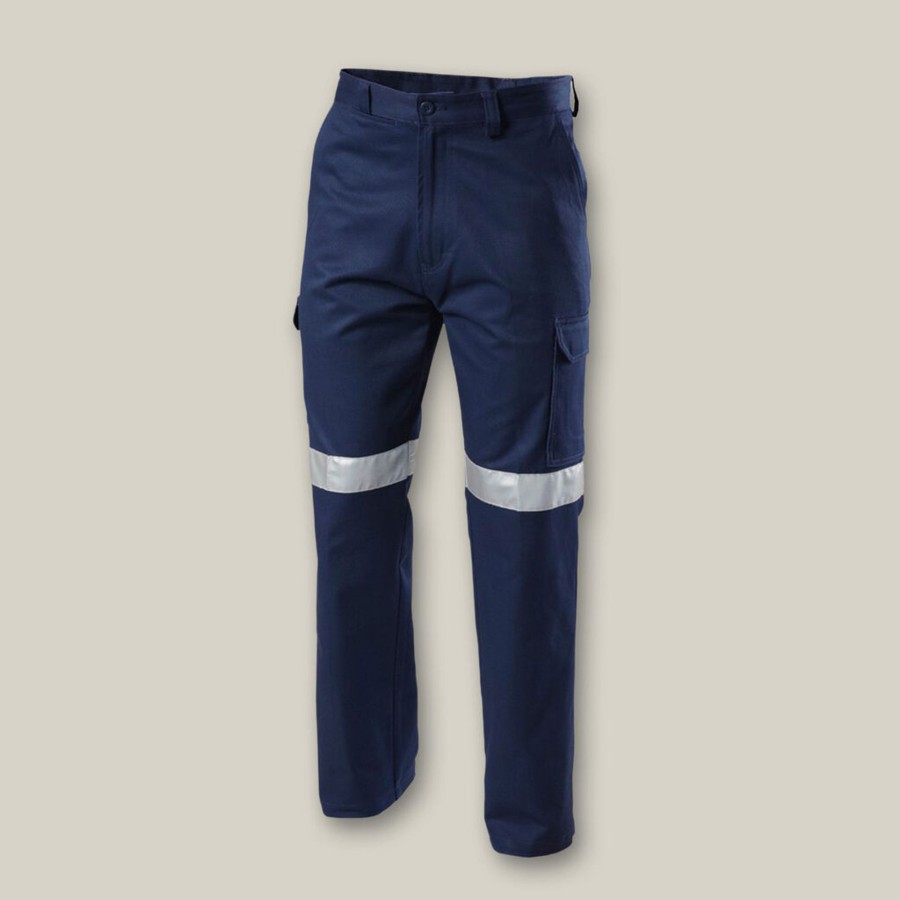 Clothing Hard Yakka Hi-Vis | Taped Cotton Drill Cargo Pant