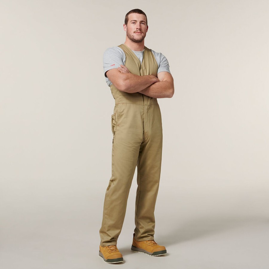 Clothing Hard Yakka Coveralls & Overalls | Action Back Cotton Overall