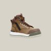 Boots Hard Yakka Zip Sided | 3056 Lace Up & Side Zip Steel Toe Safety Boot - Oak