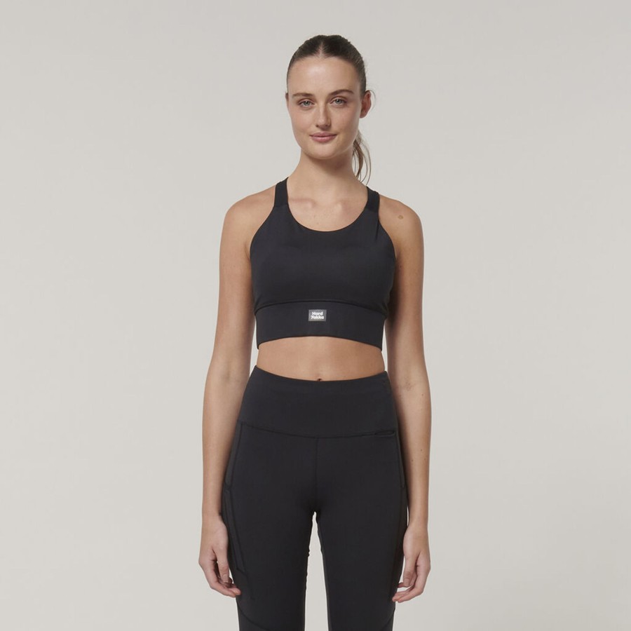 Clothing Hard Yakka Polos | Women'S Sport X Work Crop