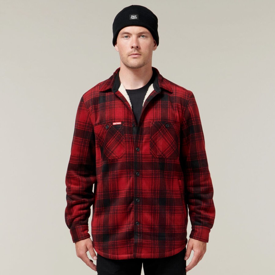 Clothing Hard Yakka Jackets & Vests | Legends Sherpa With Free Beanie