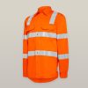 Clothing Hard Yakka Hi-Vis | Long Sleeve Hi-Vis Biomoton Taped Shirt