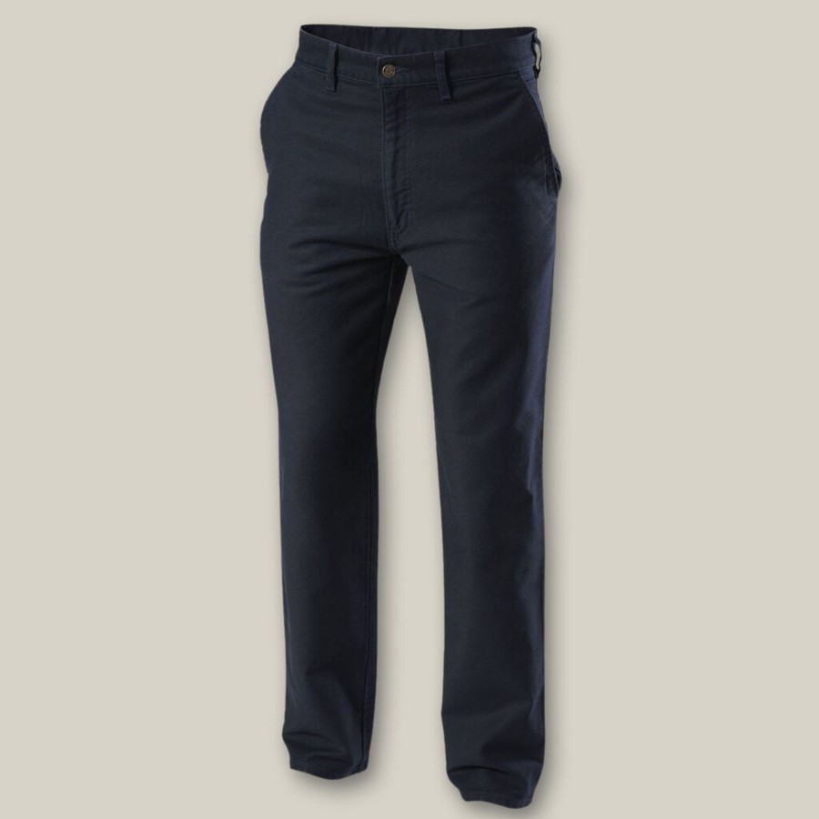 Clothing Hard Yakka Jeans | Moleskin Plain Front Denim Work Jeans