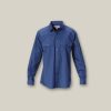 Clothing Hard Yakka Shirts | Long Sleeve Permanent Press Crease Free Poly Cotton Shirt