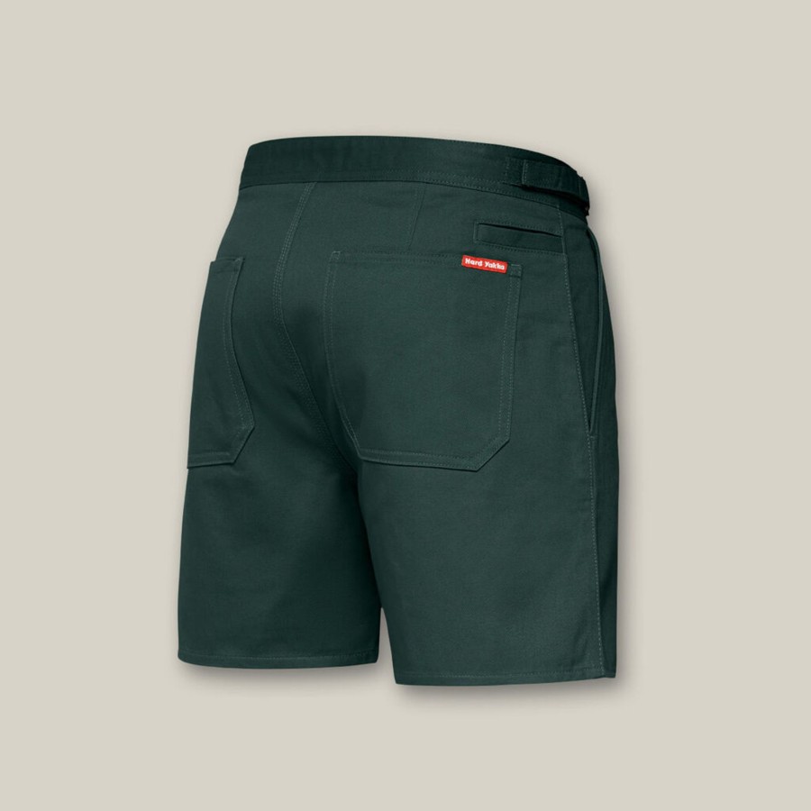 Clothing Hard Yakka Shorts | Relaxed Fit Cotton Drill Short With Side Tabs