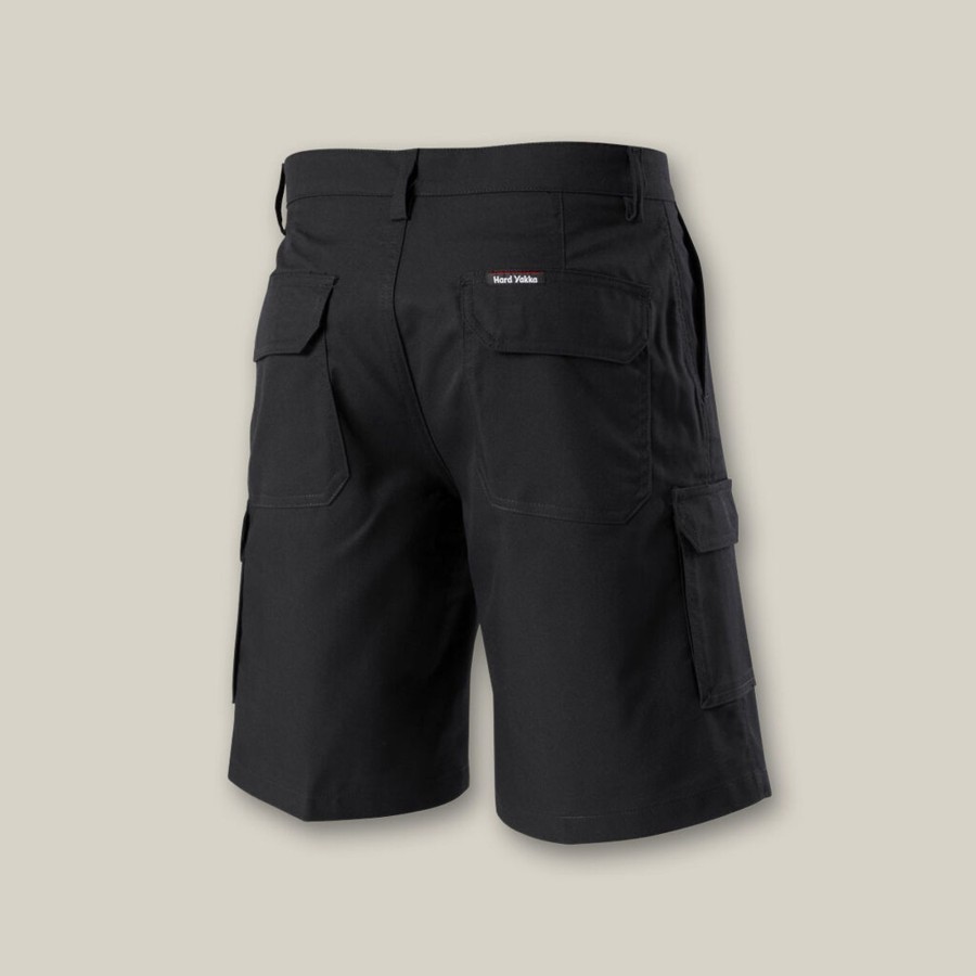 Clothing Hard Yakka Shorts | Permanent Press Crease Free Cargo Short