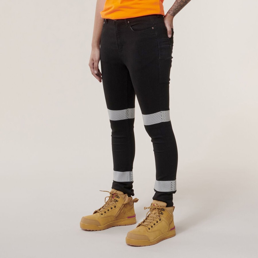 Clothing Hard Yakka Pants | Women'S Taped Jeggings