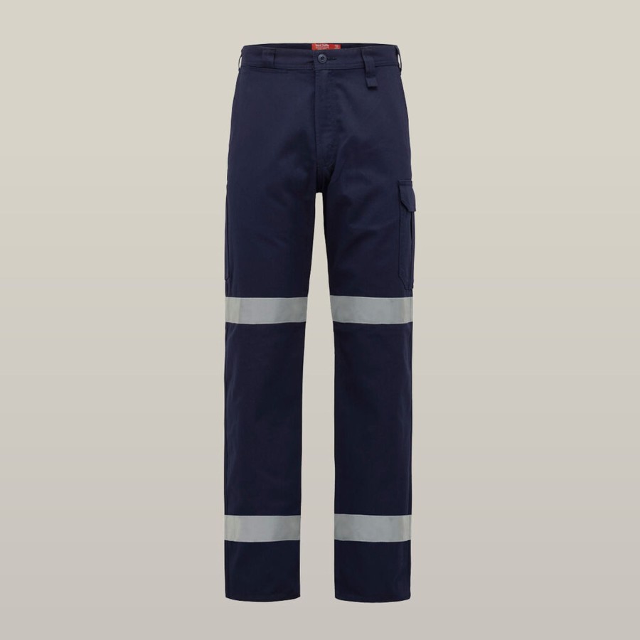 Clothing Hard Yakka Hi-Vis | Women'S Cargo Drill Pant With Tape