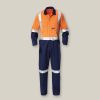 Clothing Hard Yakka Hi-Vis | Hi-Vis 2Tone Taped Cotton Drill Coverall